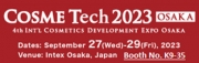 COSME Tech 2023 OSAKA 第4回化妝品開發展-大阪